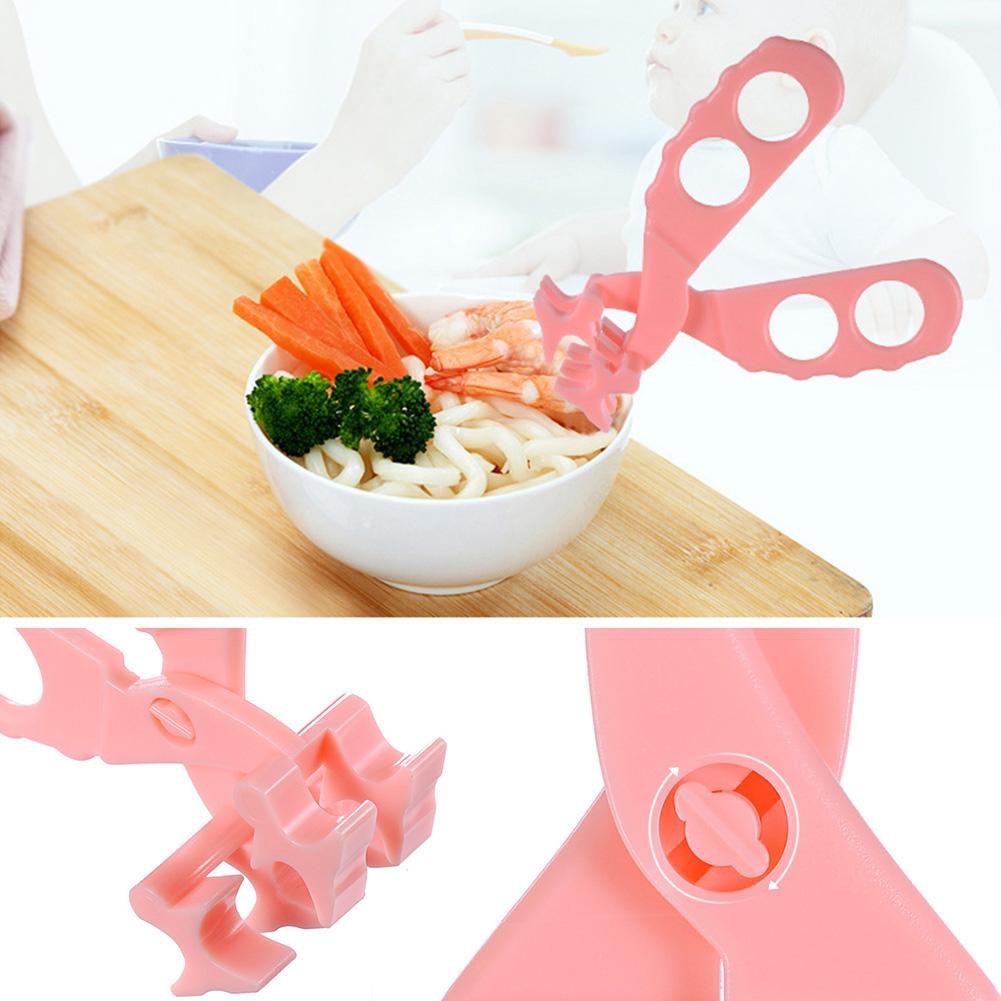 Lusty Bunny Gunting Pemotong Makanan Bayi Multifunction Baby Food Scissors