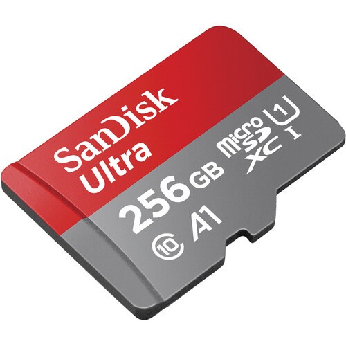 SanDisk Ultra UHS-I 256GB microSDHC A1 Class 10 120MB/s SDSQUA4