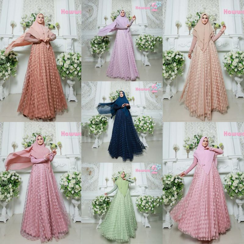 PRINCESS NAURA SYARI IED SERIES BY HAWWA AIWA