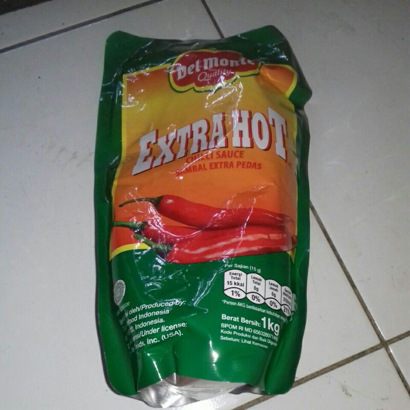 

Saus Delmonte Extra Hot 1 kg
