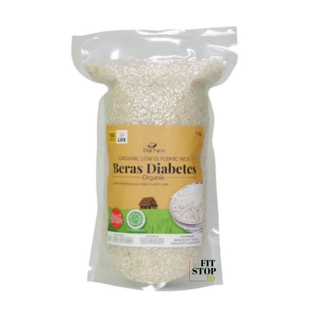 

Beras Diabetes Eka farm 1kg / Beras Coklat Organik Eka farm 1kg / Beras Merah Organik Eka farm 1kg