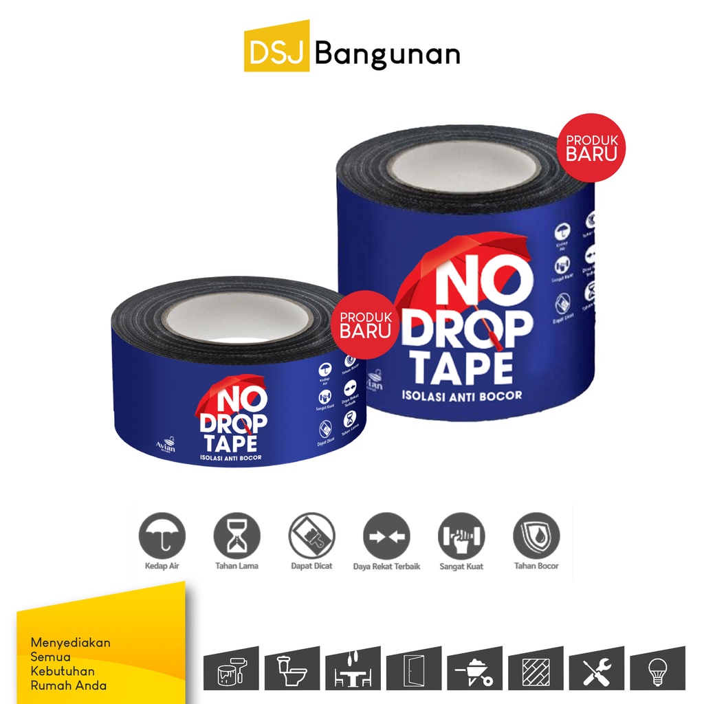 No Drop Tape Lakban isolasi Anti Bocor