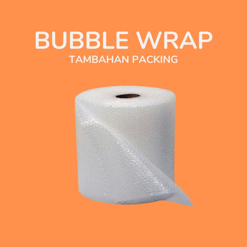 

Extra Bubble Wrap Tambahan Packing