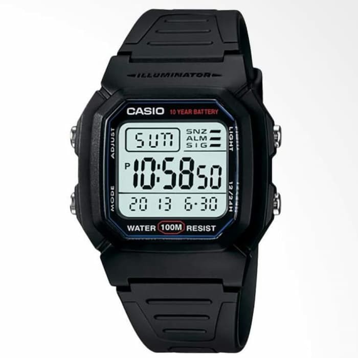CASIO W-800H-1AV / W800H ORIGINAL  GARANSI RESMI
