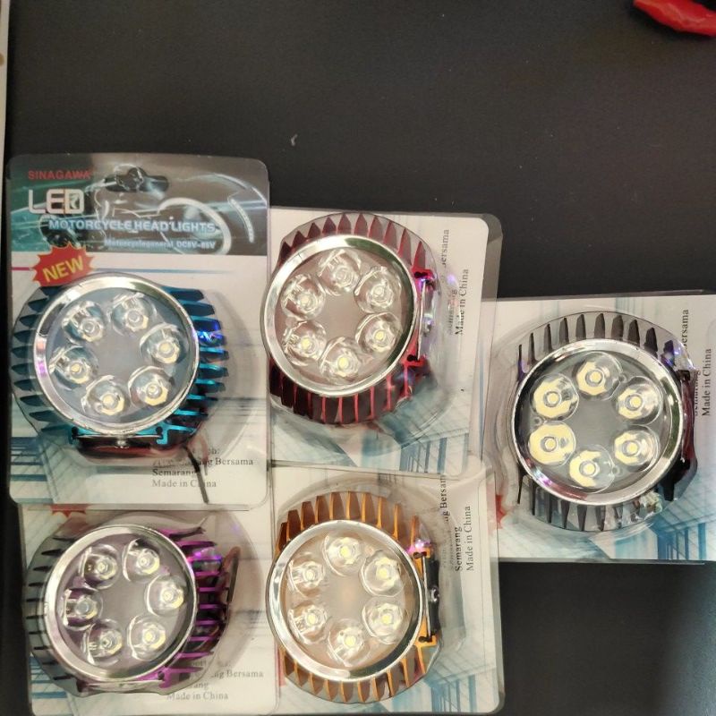 Lampu Tembak Led Slim 6led 6-9 watt DC