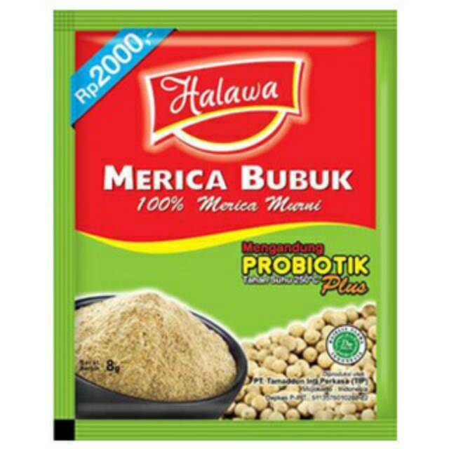 Distributor Resmi Halawa Merica Bubuk 8 gram
