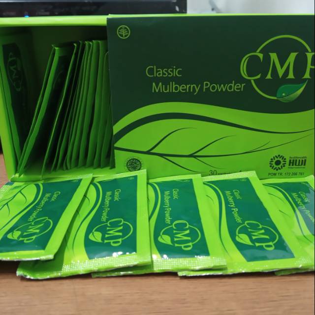 

CMP Classic Mulberry Powder minuman klorofil