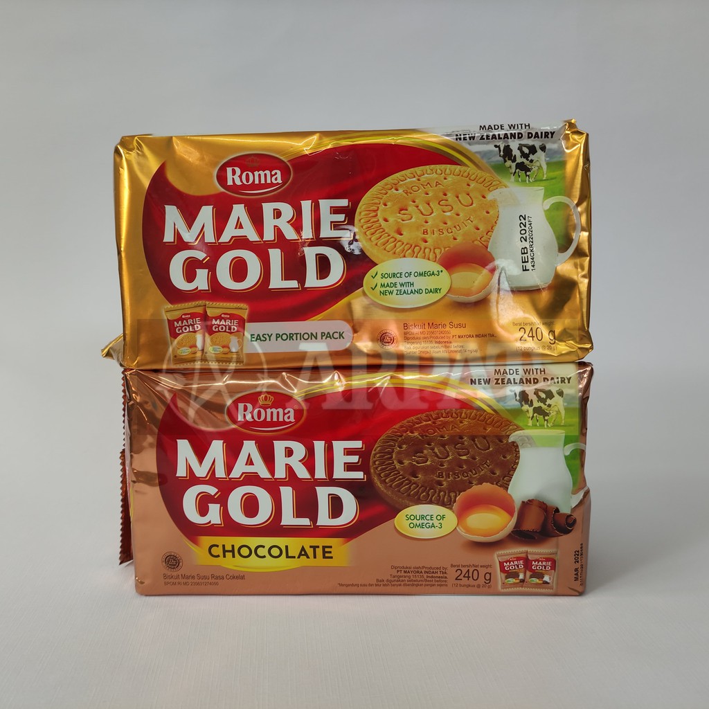 Roma Marie Gold 240gr (Ori &amp; Coklat)