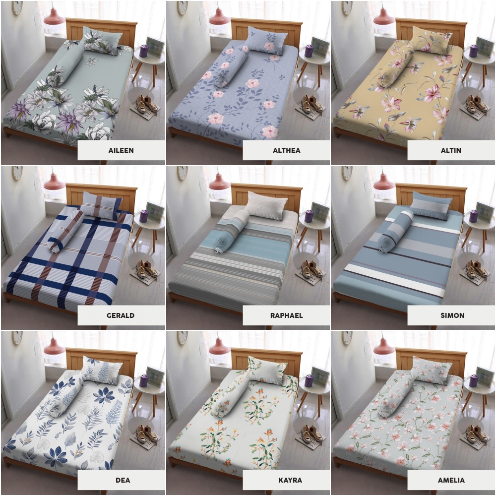 Kintakun Dluxe - Sprei Single T30 (120x200) LIMITED EDITION tinggi 30 Terlaris pilihan