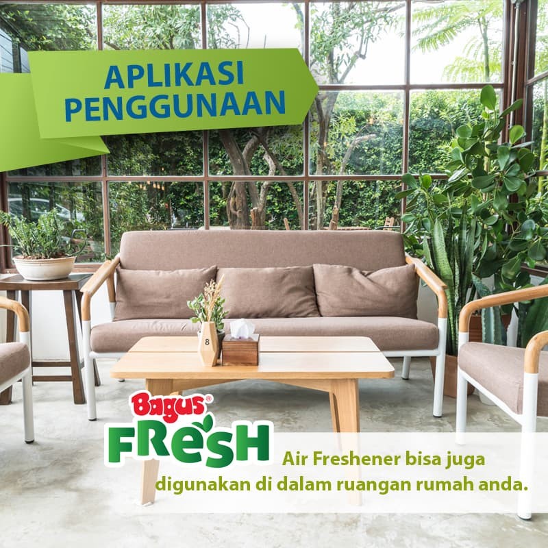 Bagus Fresh Air Freshener Parfum Mobil Pewangi Kendaraan Pandan