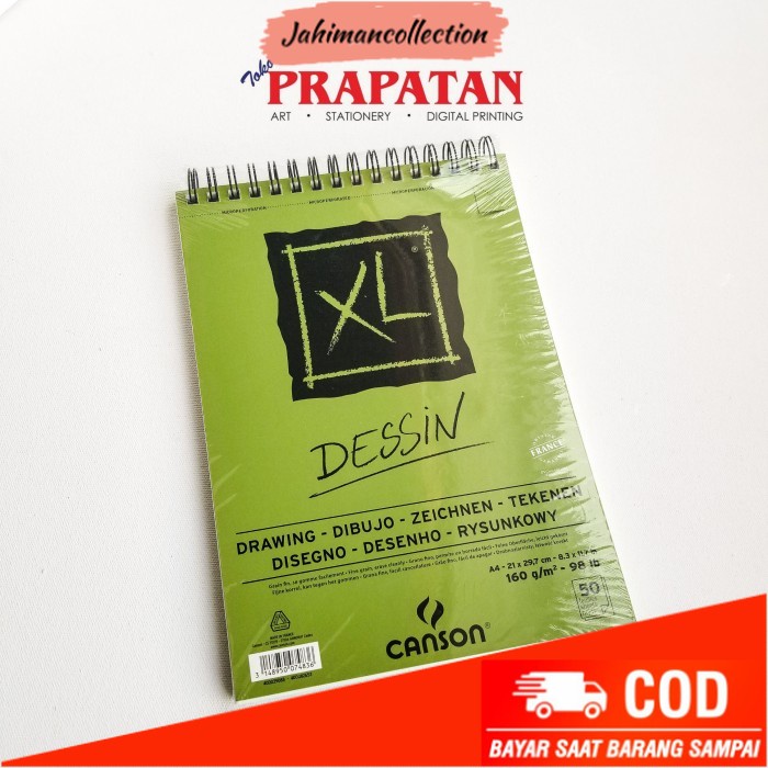 

✨ BISA COD ✨ CANSON XL Dessin A4 / Drawing Pad