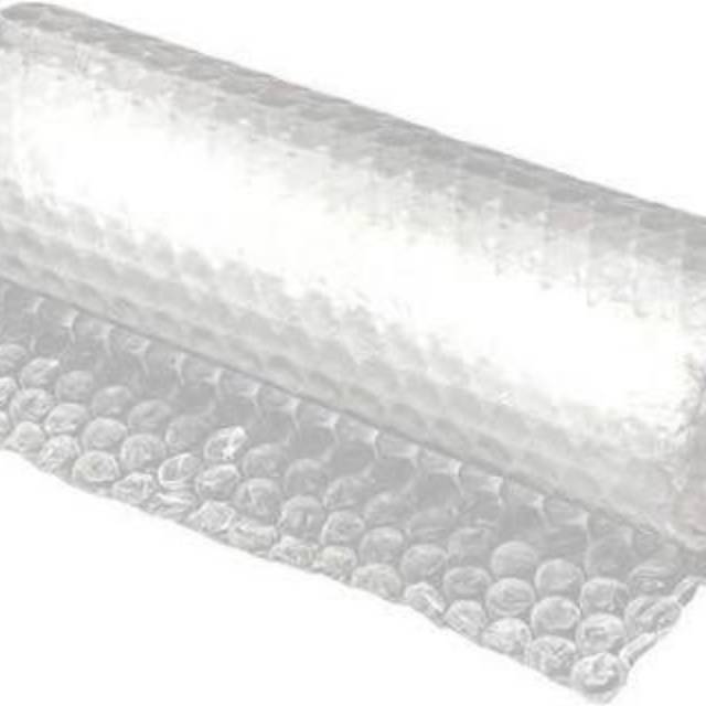 Tambahan bubble wrap untuk packing aman