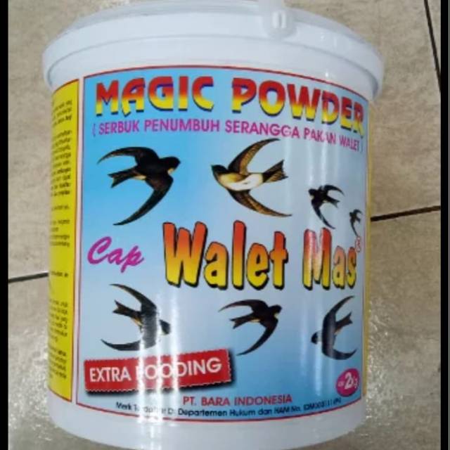 Pakan walet magic powder