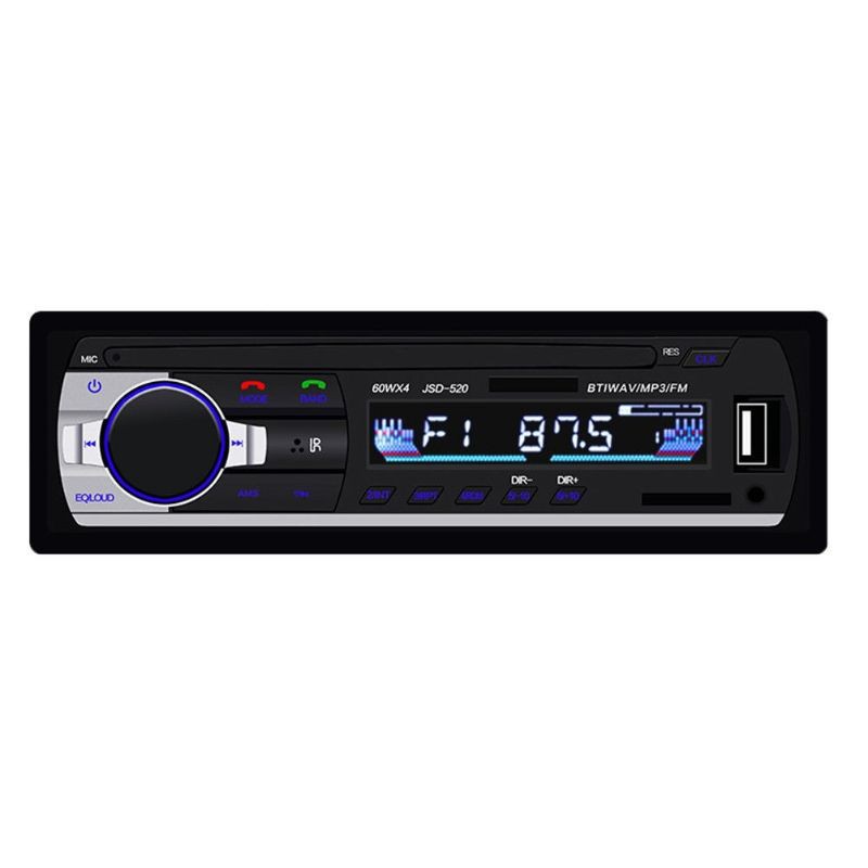 Tape Audio Mobil Multifungsi Bluetooth MP3 FM Radio - JSD-520--Taffware