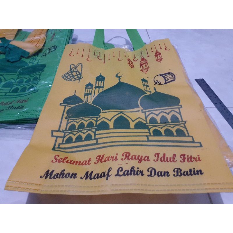 Tas Souvenir / Goodie Bag / Kantong Idul Fitri Lebaran Ramadhan Bahan Lebih Tebal