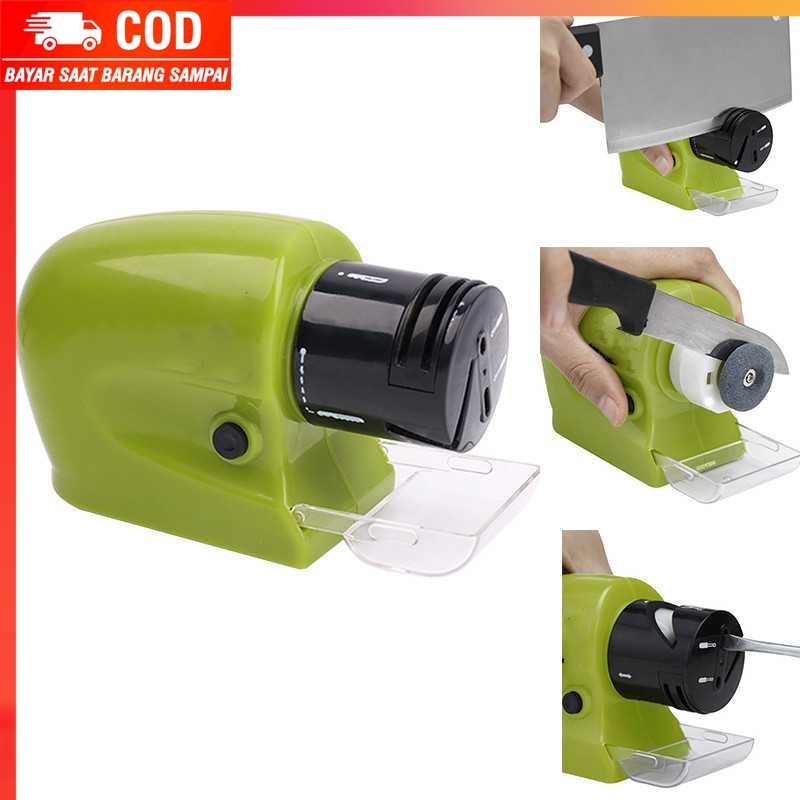 (100% BARANG ORI) Swifty Sharp Sharp Electric Sharpener Pengasah Pisau Elektrik - DY-521