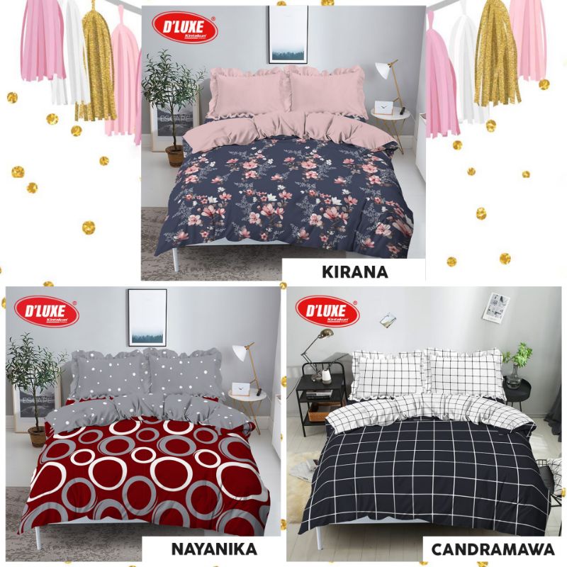 COMFORTER (BEDCOVER ONLY) KINTAKUN DLUXE UK.180X200 CANDRAMAWA KIRANA NAYANIKA