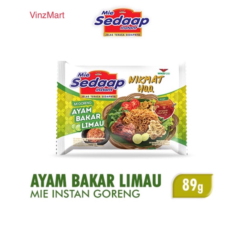 

Mie Sedaap Ayam Bakar Limau 89Gr