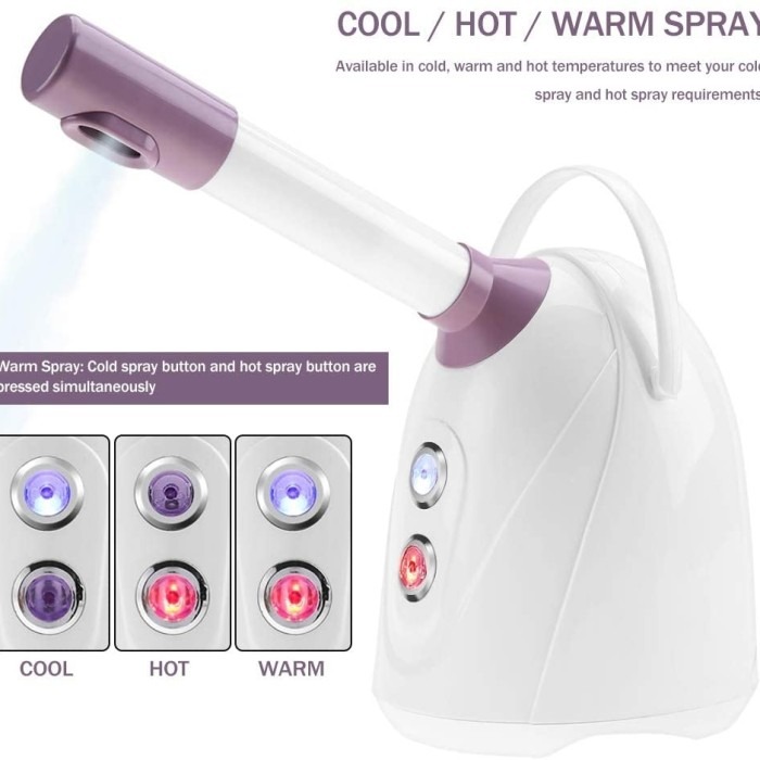 Steamer wajah uap vapozone ozone facial steamer face