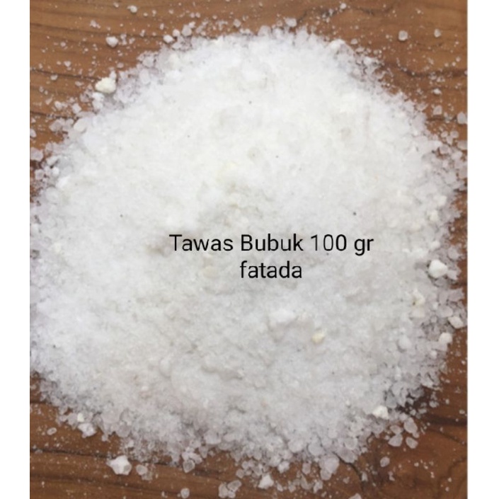 Tawas bubuk|Tawas penghilang bau ketiak  100 gr