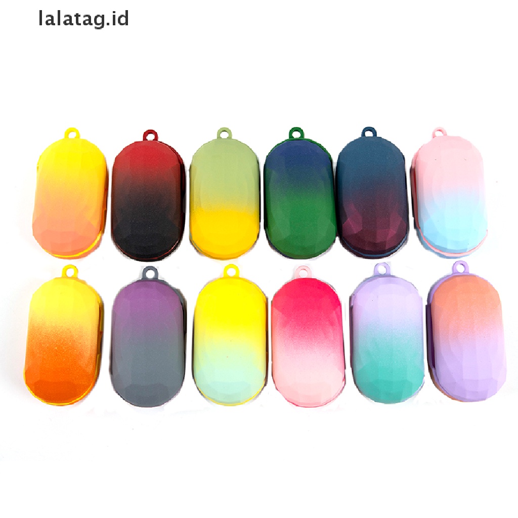 (lalatag) Casing Pelindung Earphone Bluetooth Samsung Galaxy Buds Plus Warna Gradasi (ID)