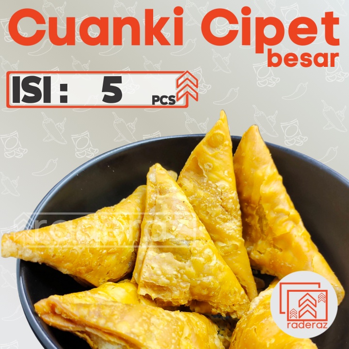 

cuanki CIPET BESAR isi 5pcs toping Baso aci cuanki seblak by RADERAZ (bisa GROSIR bisa COD)