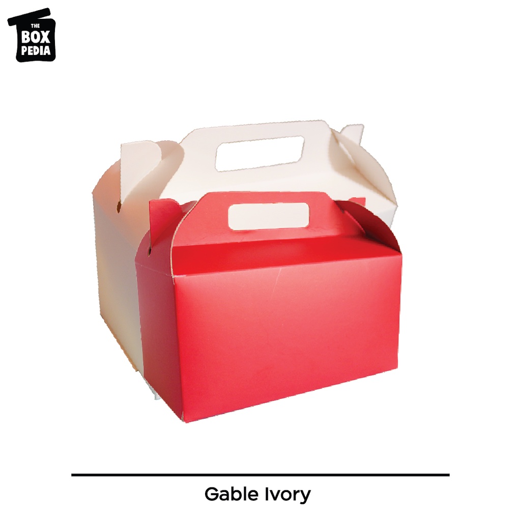 

Box Model Gable Cocok Untuk Hampers, Hadiah, Kado Dll Ukuran 20x10x10