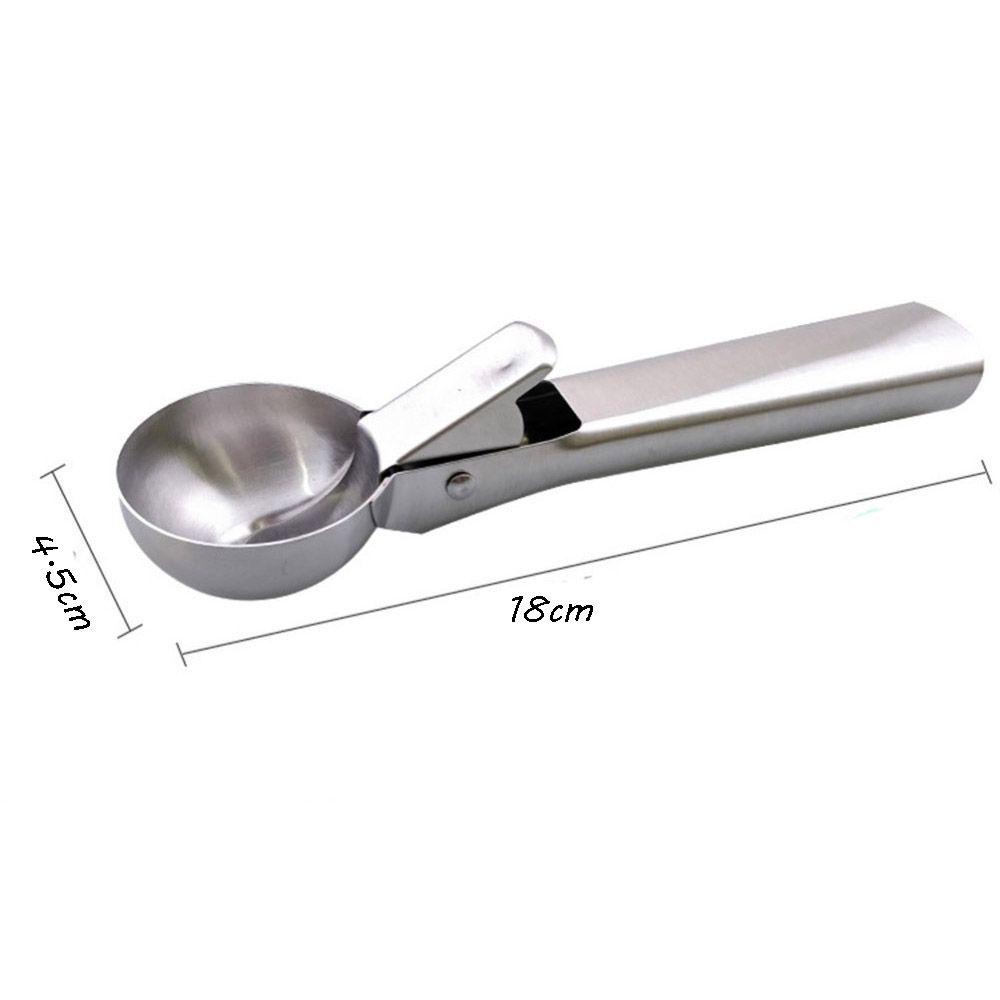 TOP Ice Cream Scoop Bar Perlengkapan Pembuat Bola Es Rumah Tangga Stainless Steel