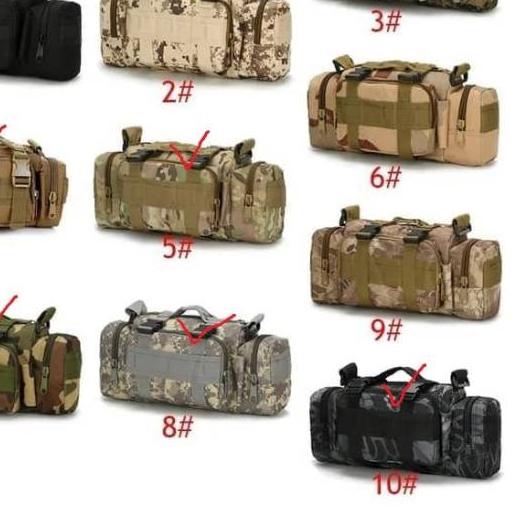 ➹ WAIST BAG PRIA ORIGINAL TAS SELEMPANG TAS SEPEDA TAS GUNUNG OLAHRAGA ☆