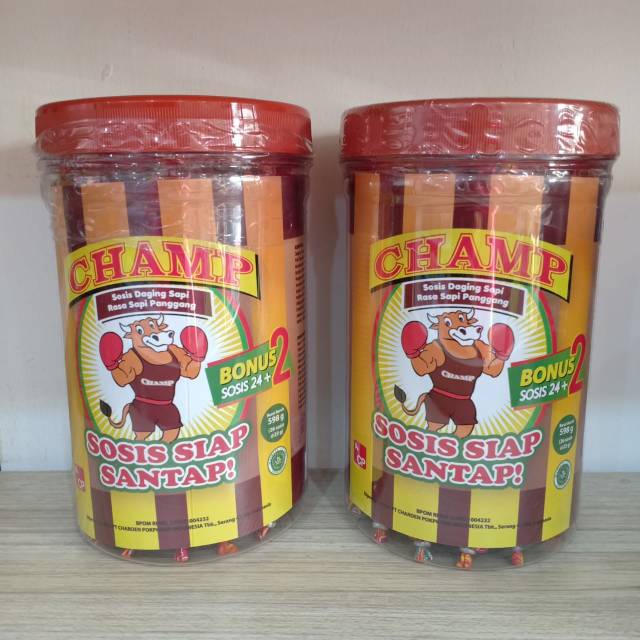 

Champ Sosis Daging Sapi rasa Sapi Panggang 598 gram
