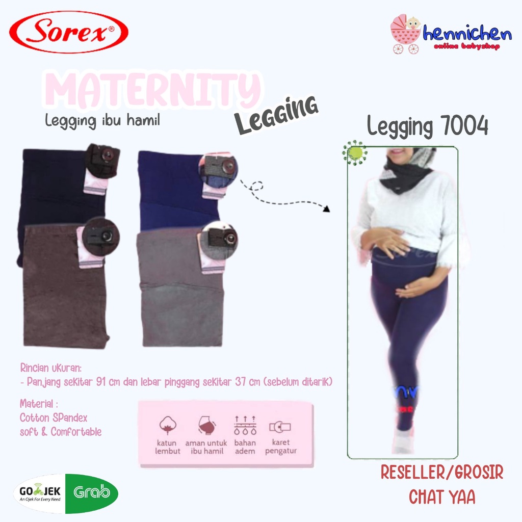 Legging Nyaman ibu hamil Sorex Maternity Legging 7004 / Legging JC 402/ Legging JC 401 Legging Hamil