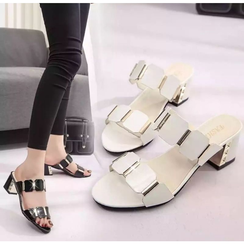 sandal wanita Heels fashion women hak tahu Demlak