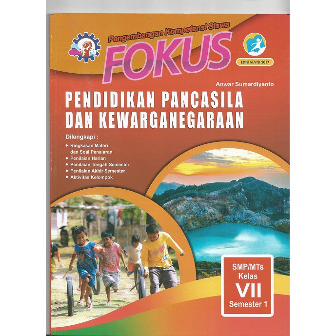 Buku Fokus Smp Ppkn Pkn Kelas 7 Semester 2 Edisi Revisi 2017 Dwiekastore Com Shopee Indonesia