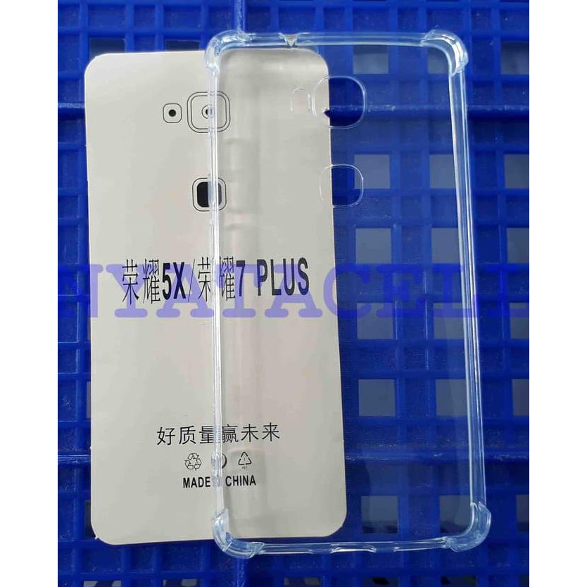 Baru Soft Case Anticrack Huawei Gr5/ Honor 5X/Anti Crack Knock Shock Bentur Ready Stock
