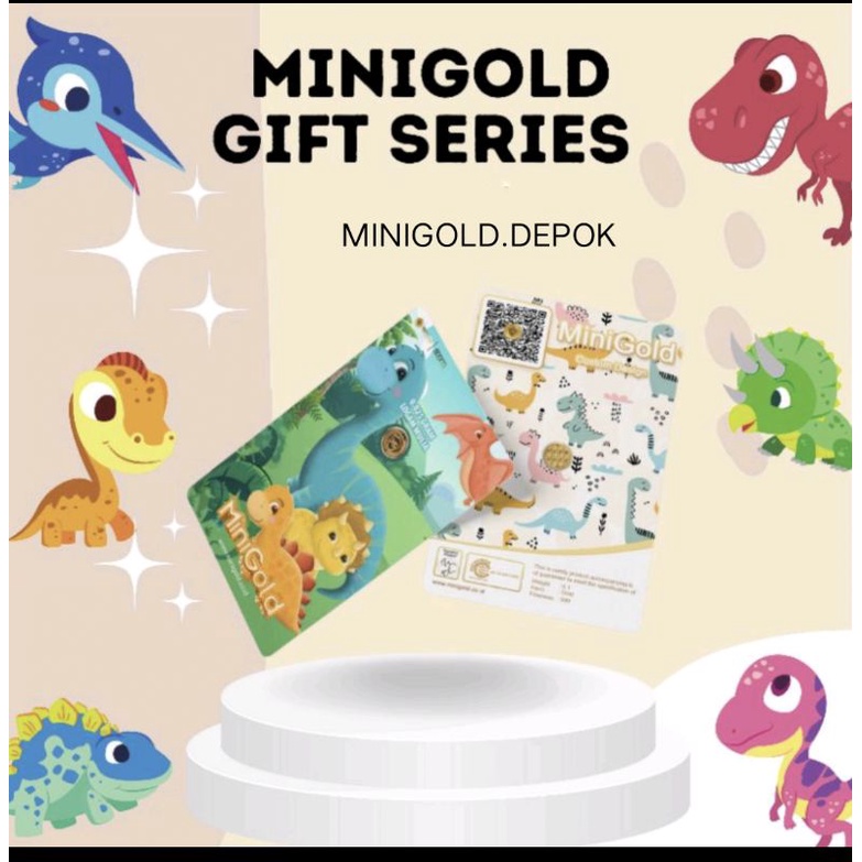 minigold kids giftseries logam mulia 0,25 gram