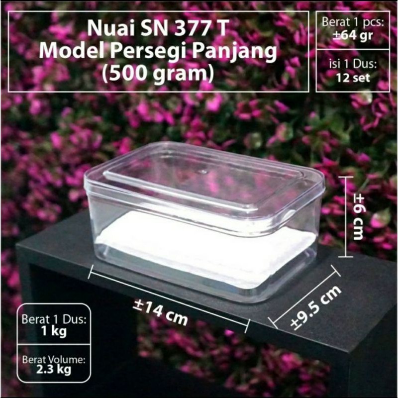 toples nuai SN377T toples 500gram toples kue kering 500 gram toples nuai sn 377t