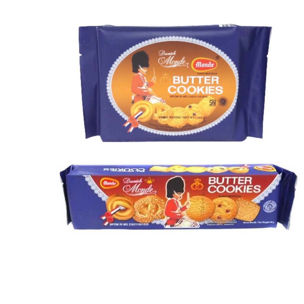 

MONDE BUTTER COOKIES 150G/90G/centraltrenggalek