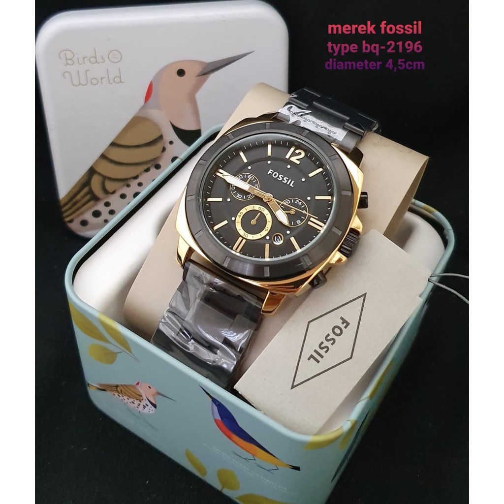 Jam Tangan Pria Fossil BQ 2196 Original