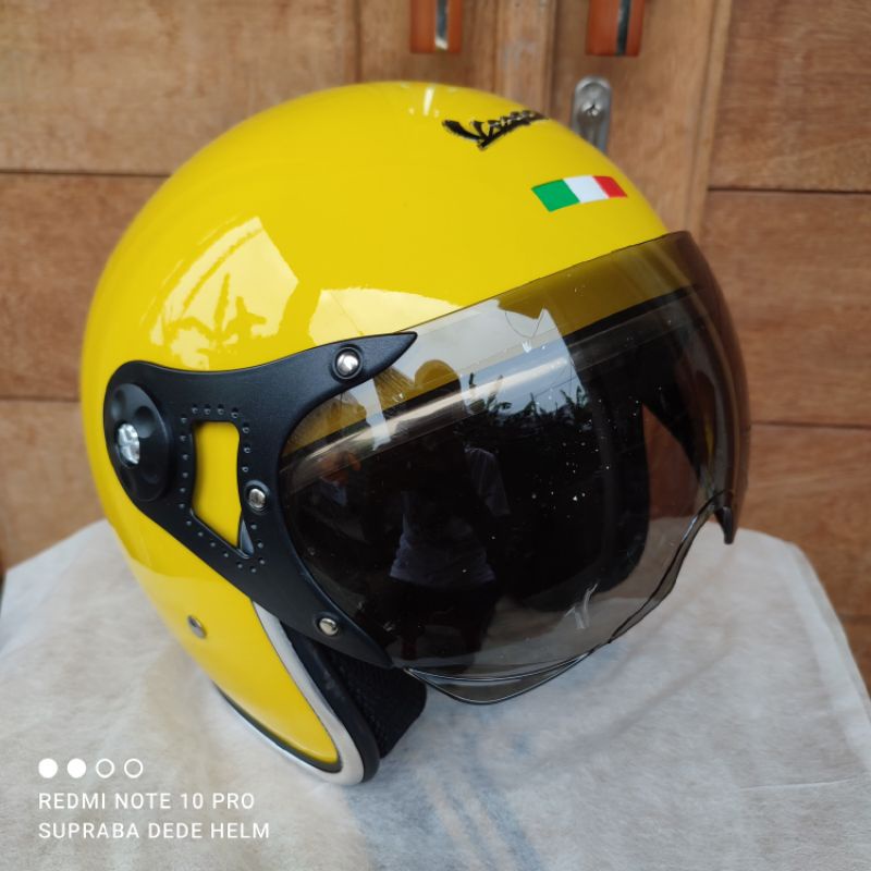 Helm Vespa plus visor pilot