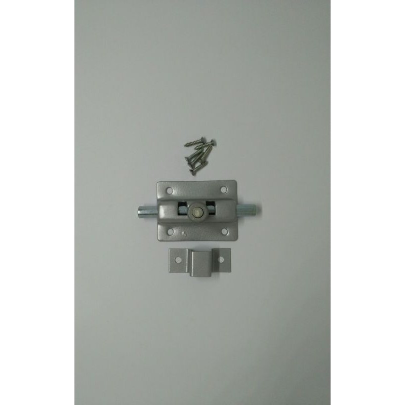 Grendel Pagar Rumah 2inci Tower bolt PUTIH / Gerendel Slot Pintu