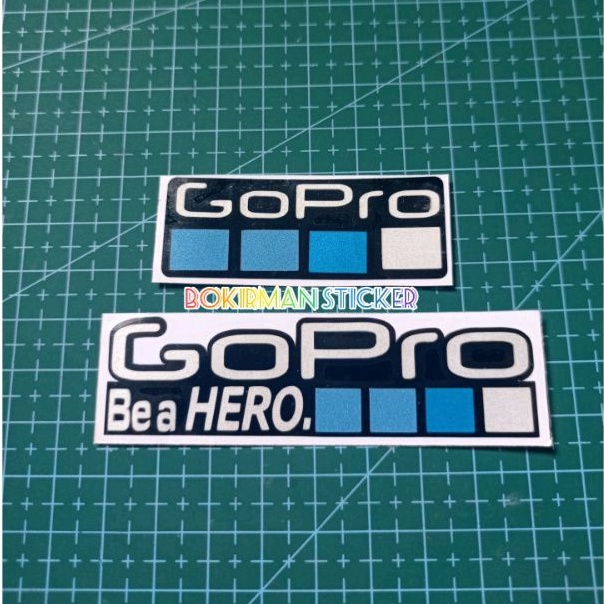 Stiker helm sticker visor GoPro cutting