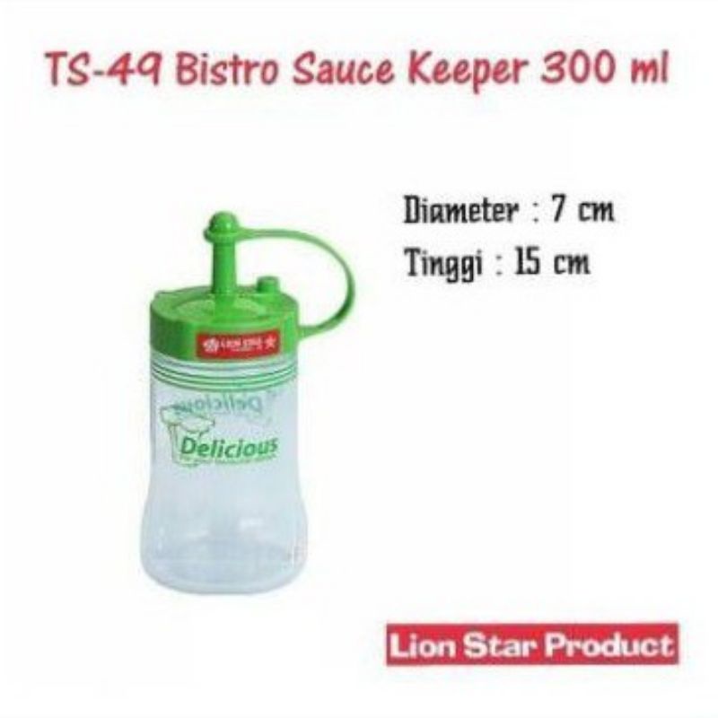 botol kecap lionstar 300ML