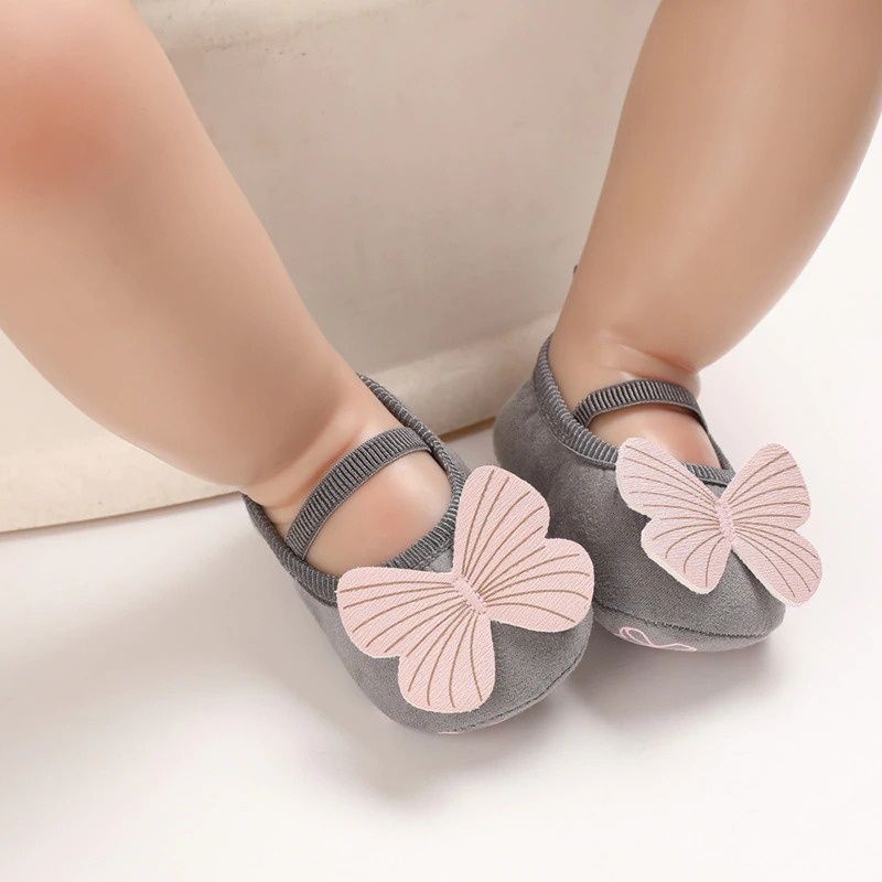 Baby Prewalker Shoes Anti Slip Sepatu Anak Bayi/Sepatu Anak Bayi Merangkak KUPU KUPU