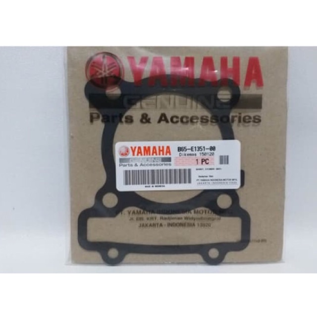 PAKING BLOK BAWAH LEXI 125 AEROX 155 ASLI ORI YAMAHA B65 E1351 10