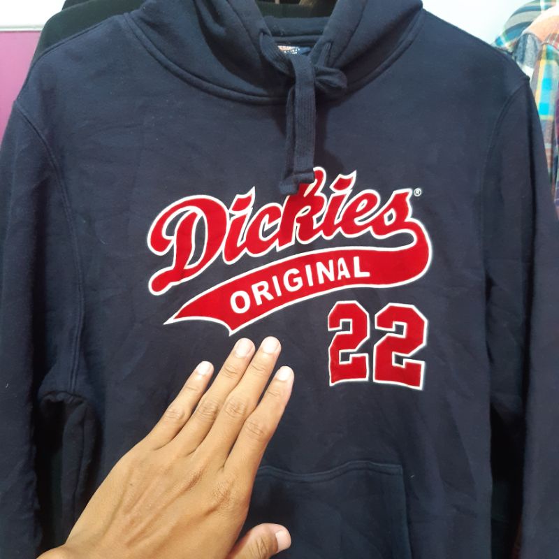 Hoodie Crewneck CN Sweater Dickies Navy Second Bekas Murah
