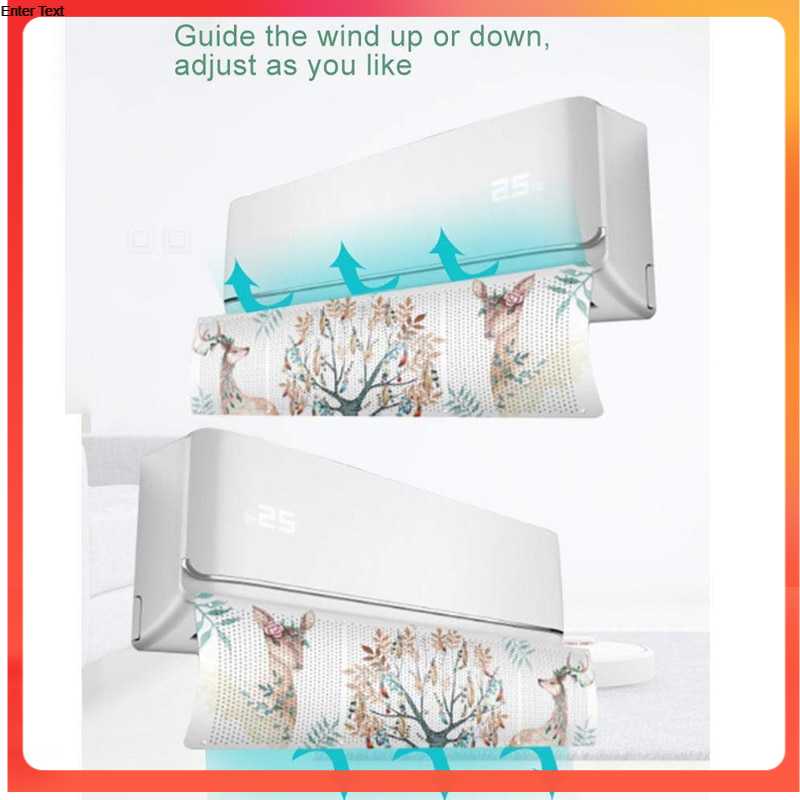 Cover Angin AC Pengatur Arah Angin AC Penahan Hembusan Angin AC