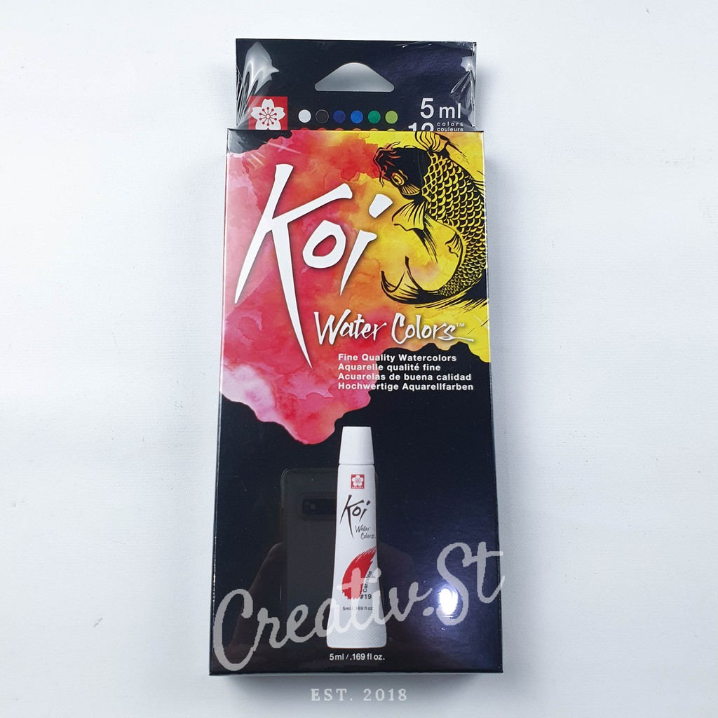 

Sakura Koi Watercolor Tube 5 Ml Set Cat Air