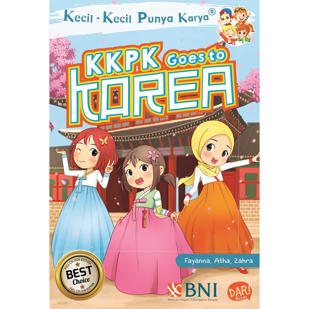 BUKU ANAK KKPK FULL COLOUR: KKPK GOES TO KOREA
