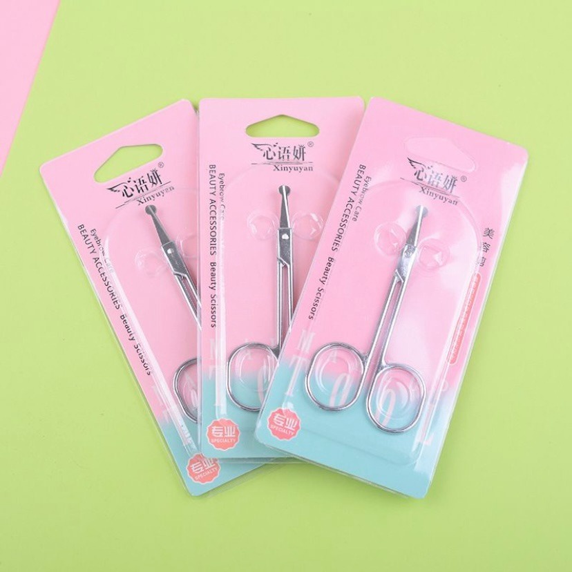 Gunting Alis  Gunting Bulu Kumis Stainless Beauty Scissors