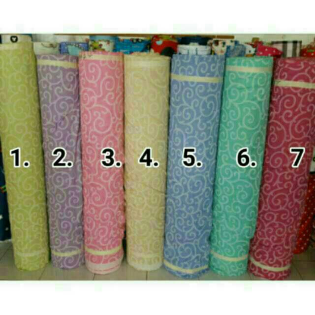 STAR9 - Seprei Waterproof / sprai Anti Air /sprei Anti Ompol Motif Ukir-3